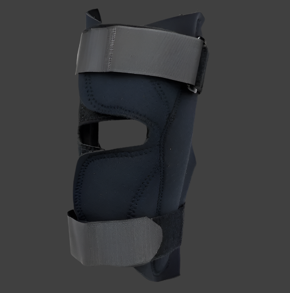 Genouillère articulée enveloppante