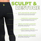 Green Drop Infused High Waist Leggings