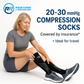 R3 ROTATE COMPRESSION SOCKS  (20-30 mmhg)