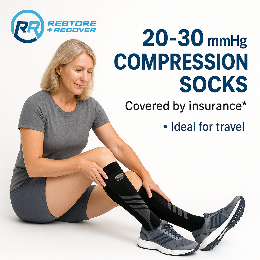 Restora Compression Socks R3 ROTATE COMPRESSION SOCKS (20-30 mmhg) – Restore & Recover