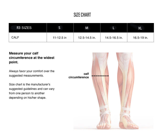 R3 ROTATE COMPRESSION SOCKS  (20-30 mmhg)